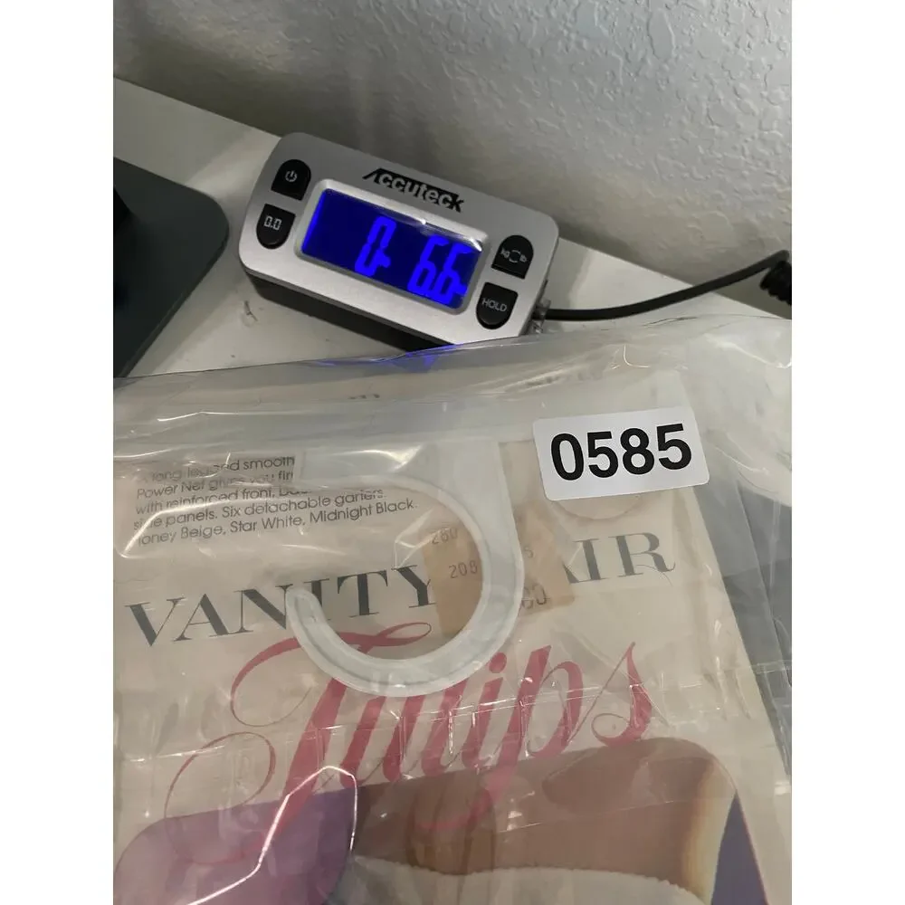 Vintage Vanity Fair Tulips Girdle NOS Long Leg Panty Size M USA - Picture 12 of 12